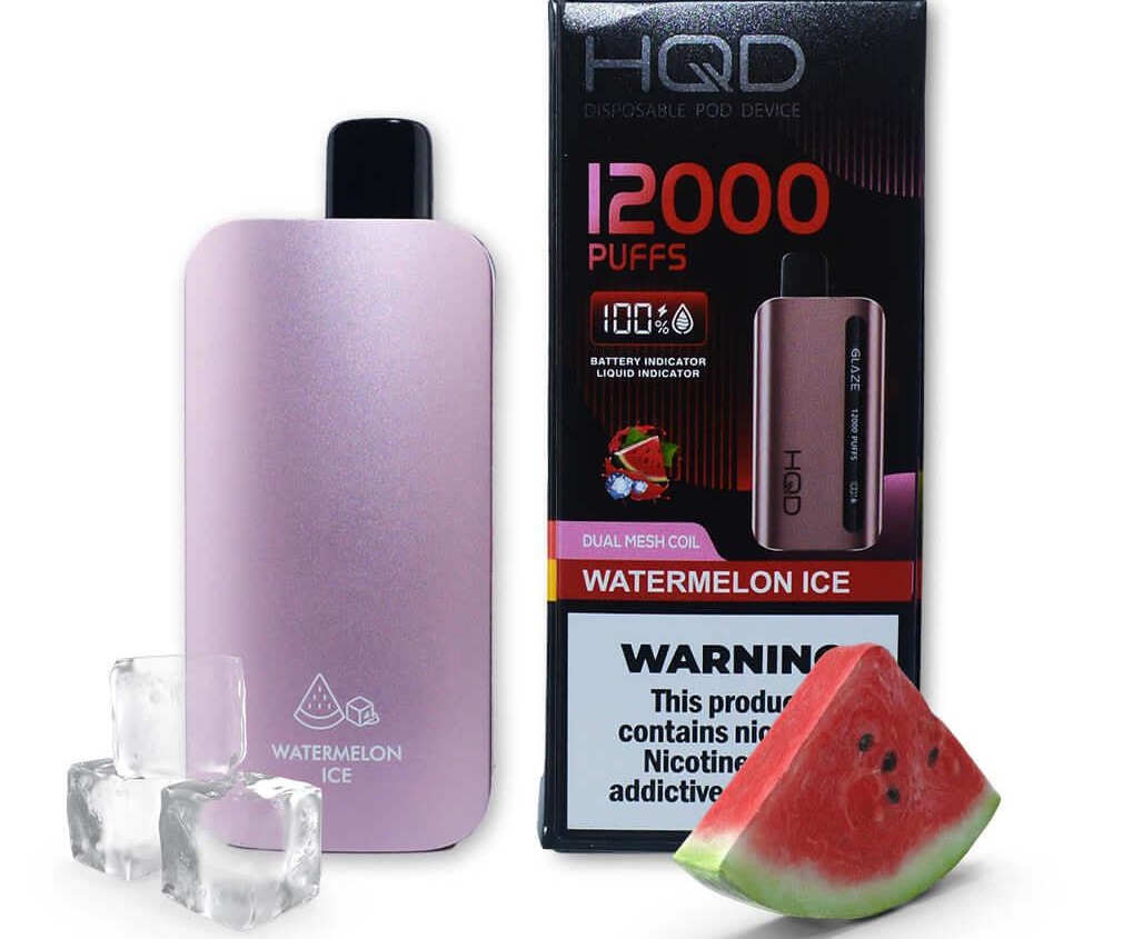 HQD GLAZE 1200т затяжек