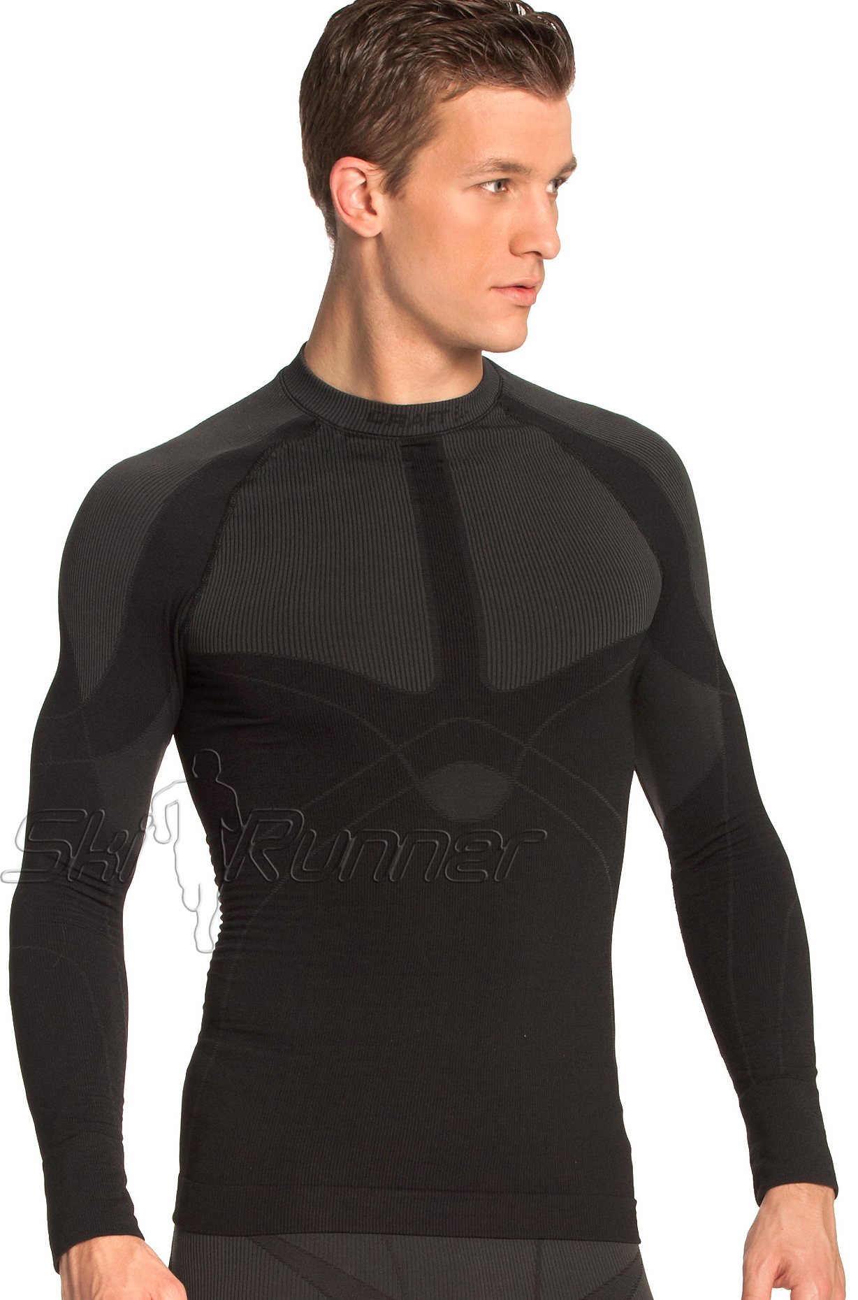 Рубашка Craft Warm мужская темно-серая