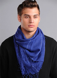 как правильно завязывать мужские шарфы