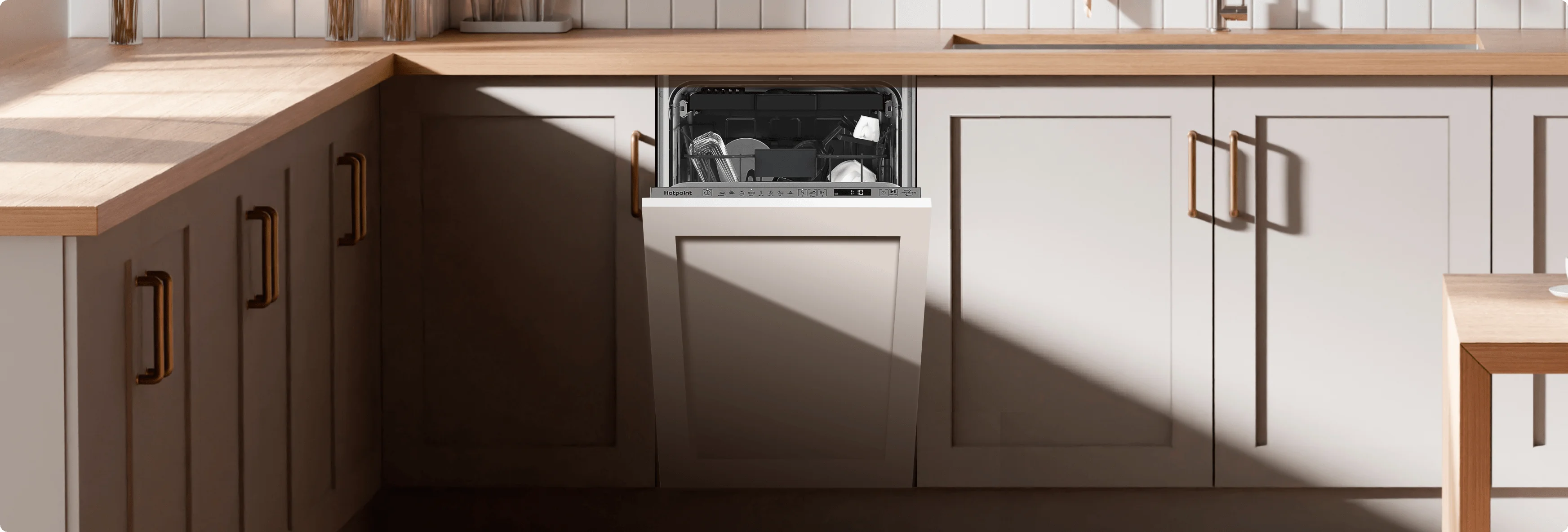 Обзор встраиваемой посудомоечной машины Hotpoint HIS 2D87 D