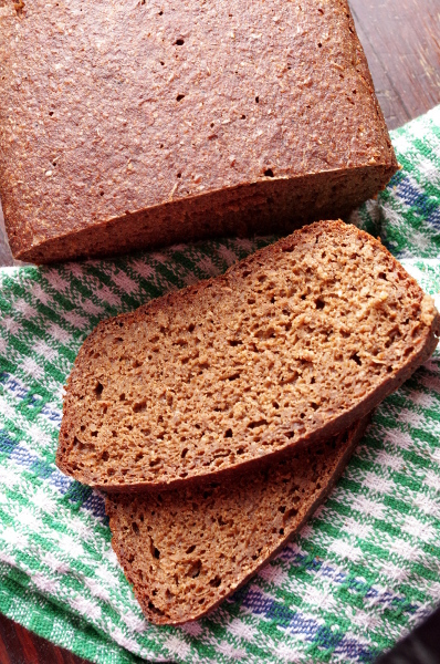 Хлеб ржано-пшеничный, с отрубями
