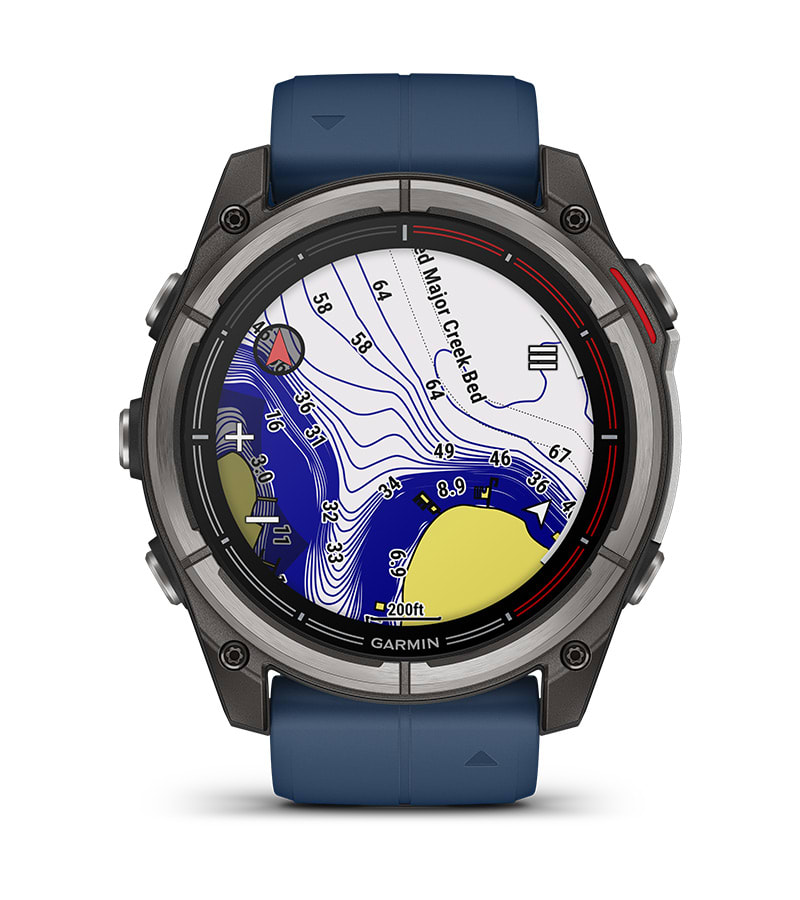 Умные часы Garmin Quatix 8 Amoled 51 mm: МОРСКАЯ КОНСТРУКЦИЯ