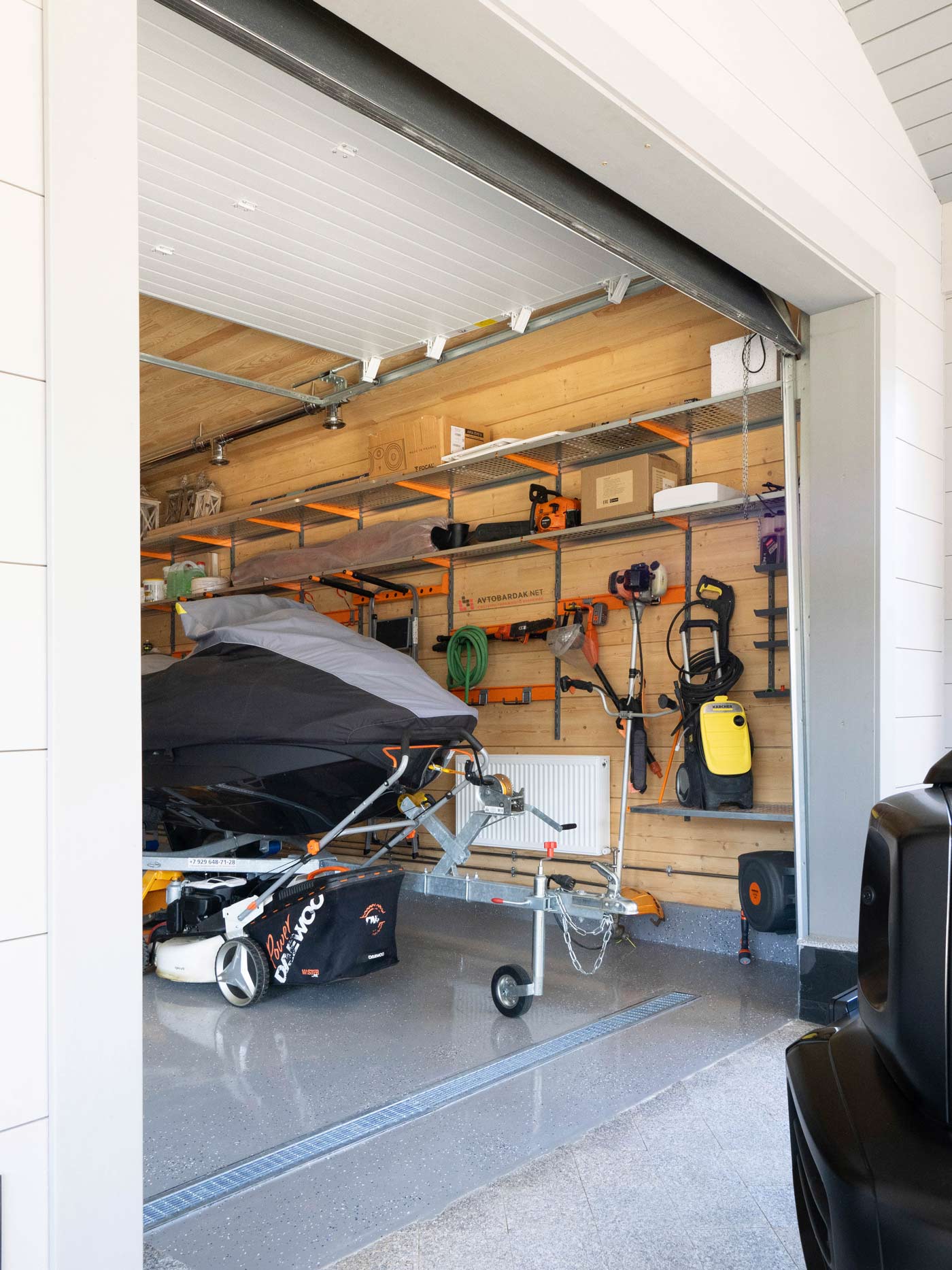 обустройство гаража