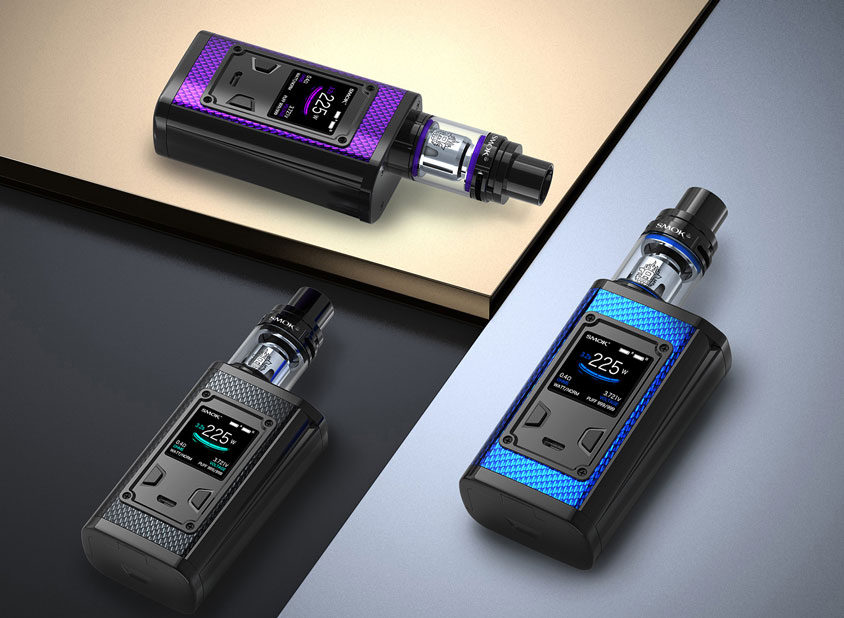 SMOK Majesty Carbon Fiber + TFV8 X-Baby Kit