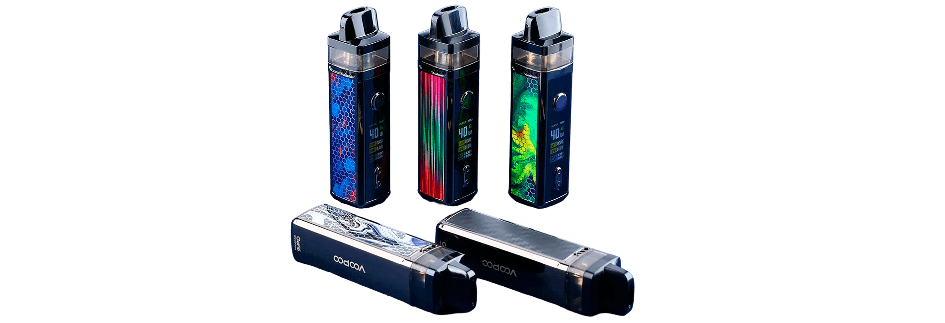 Ассортимент многоразовых POD-систем в оптовых поставках