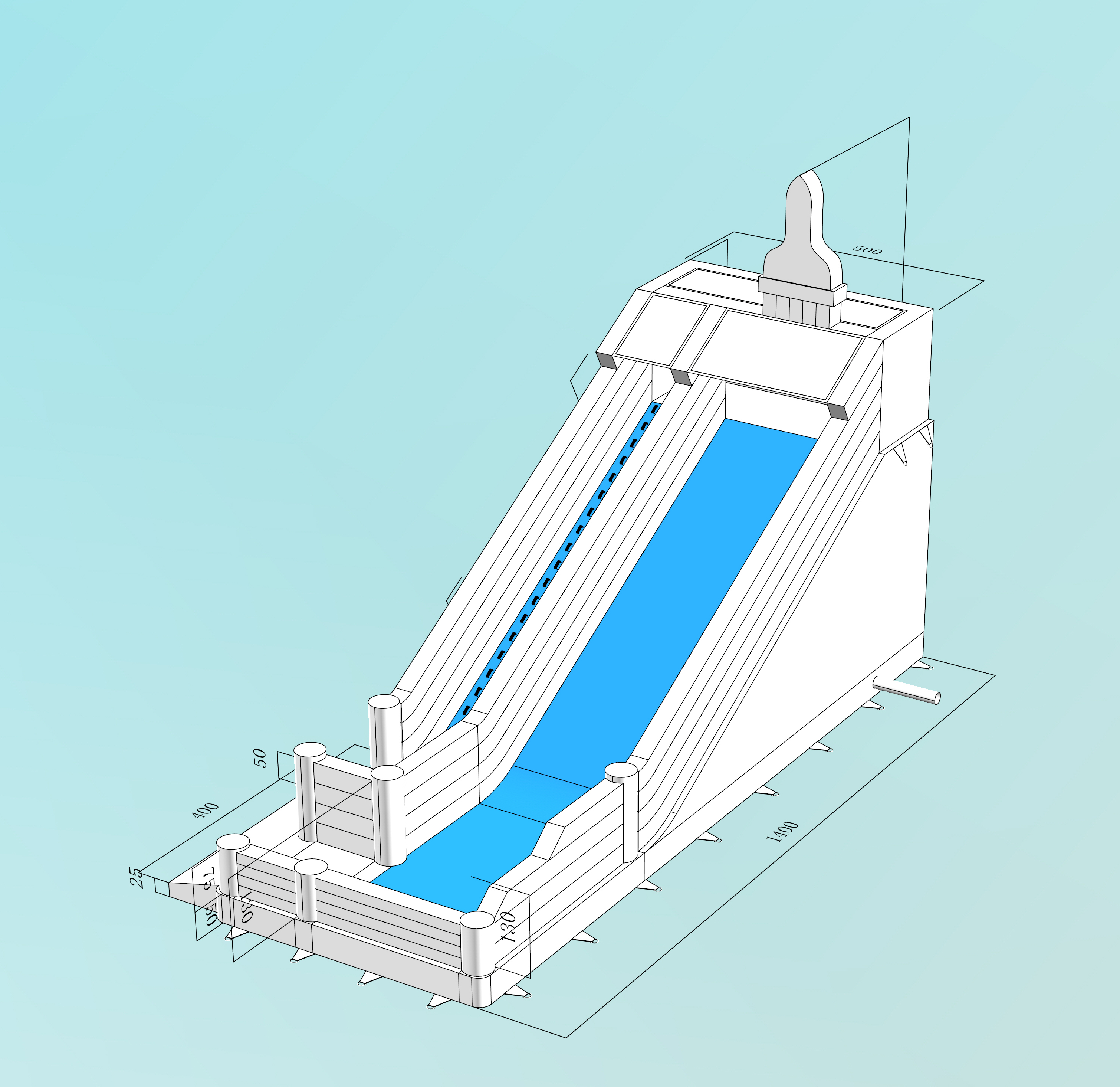 Финальный вариант батута