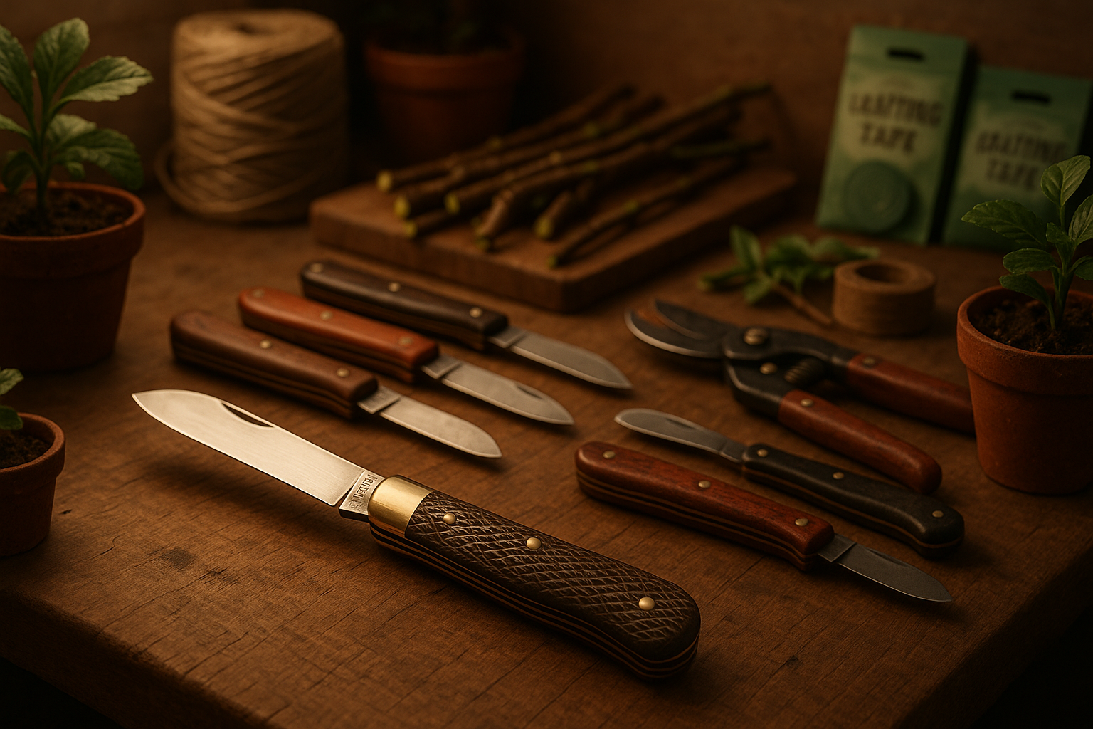 Прививочный нож для сада с доставкой по Москве