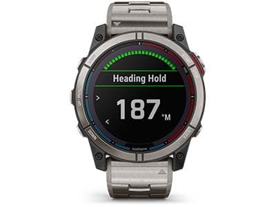 Умные часы Garmin Quatix 7X Sapphire Solar титановый с серебристым титановым браслетом: УПРАВЛЕНИЕ АВТОПИЛОТОМ