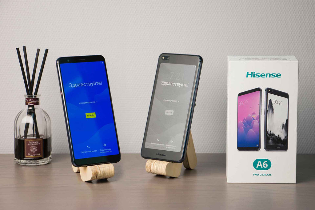 Смартфон с двумя дисплеями Hisense A6