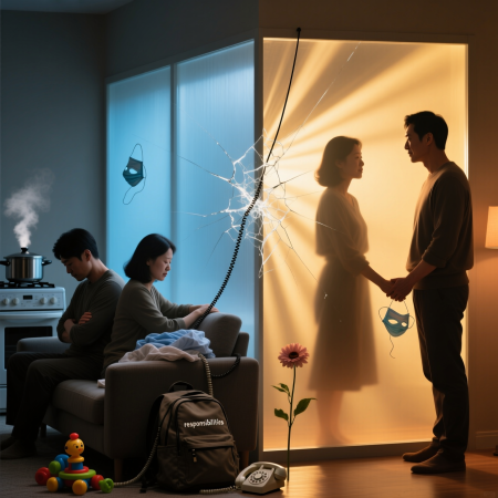 <img src="marriage-loneliness-reconnection-transformation.jpg" alt="Loneliness in marriage: understanding systemic errors and pathway to emotional reconnection and authentic partnership">