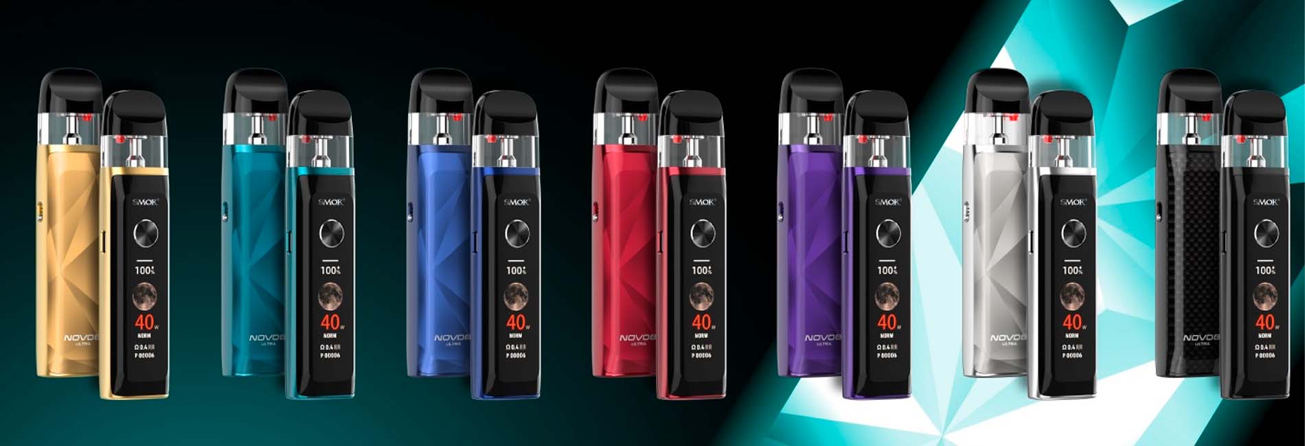 SMOK Novo 6 Ultra в формате крупного стика с большим экраном