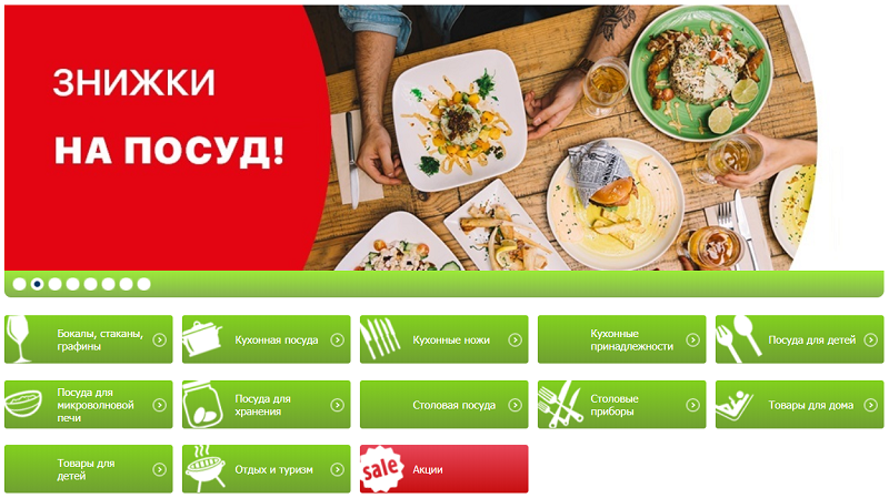 Образец оформления каталога товаров