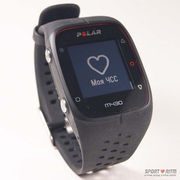 Пункты меню Polar M430