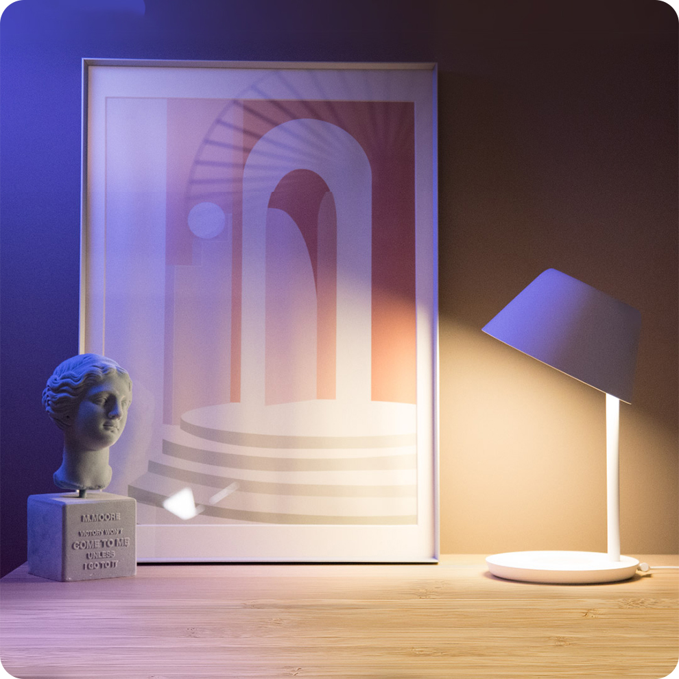 Прикроватная лампа xiaomi yeelight bedside lamp