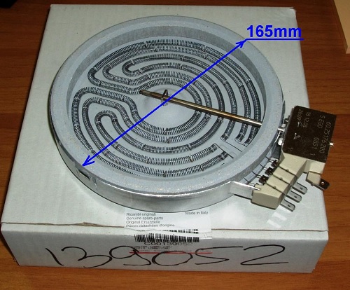 конфорка для электроплит со стеклокераммической варочной поверхностью