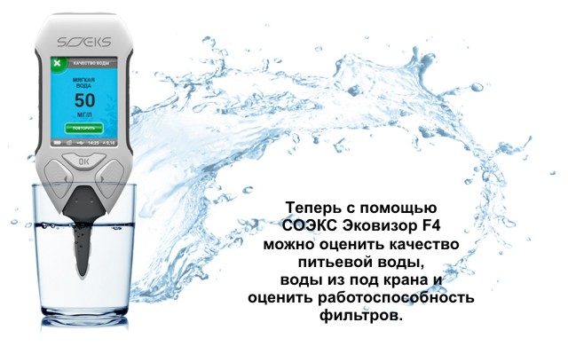 Процесс измерения качества воды