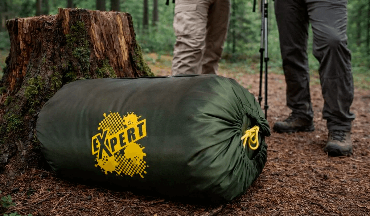 Спальный мешок Expert до -15 &deg;C на флисе