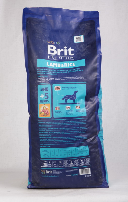 Brit Premium Lamb&Rice