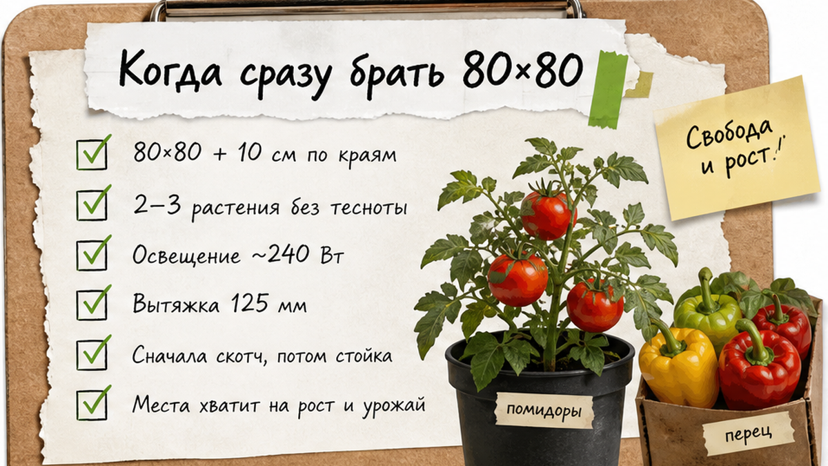 Чеклист когда сразу брать гроутент 80&times;80