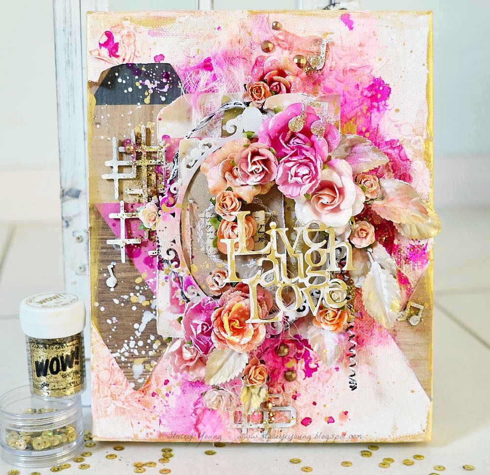 Как сделать открытку в стиле микс-медиа. Скрапбукинг / How to do Mixed-media Card