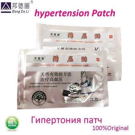 Пластырь для борьбы с гипертонией_Hypertension Patch Bang De LI 