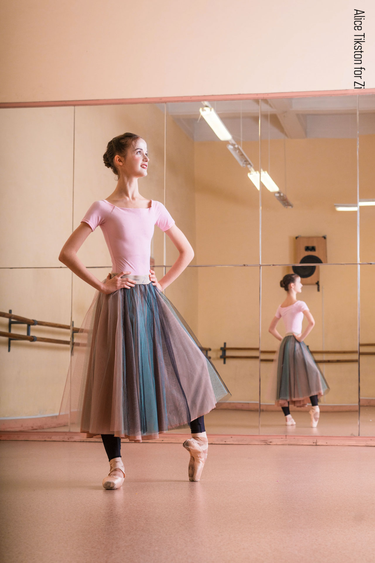 How we prepare our photoshoots at Zidans. Ballet by the book - story with  Vaganova Academy ballet student Sofya Khoreva by photographer Alice Tikston