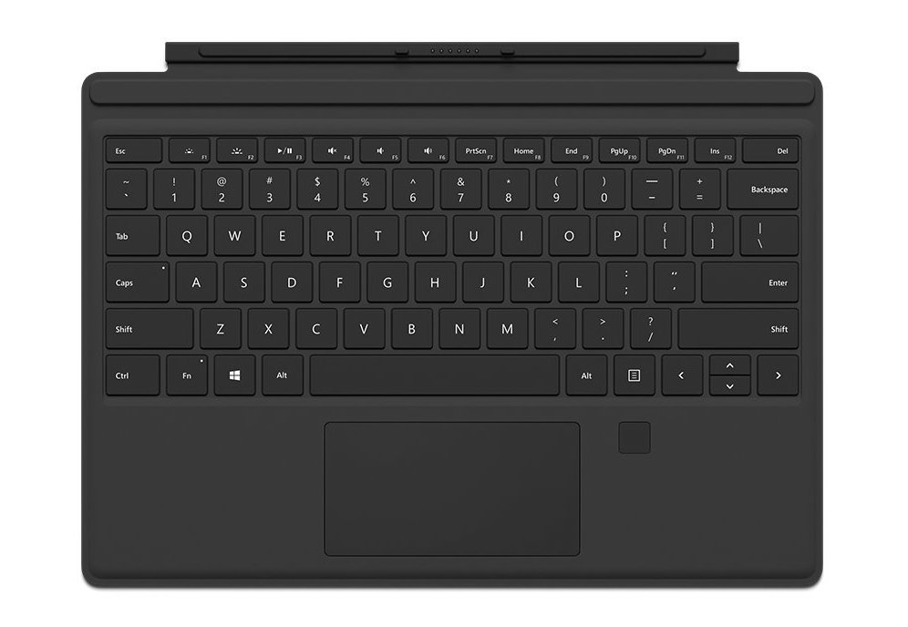 surface pro cover with fingerprint id