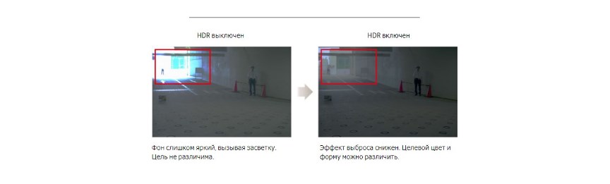 Снижение выбросов  яркости света с помощью функции HDR