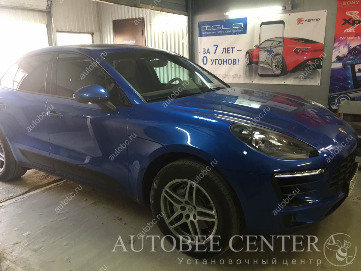 Porsche Macan (Установка иммобилайзера Игла)