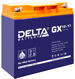 Гелевые аккумуляторы Delta GX 12-17