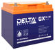 Гелевые аккумуляторы Delta GX 12-40