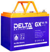 Гелевые аккумуляторы Delta GX 12-75