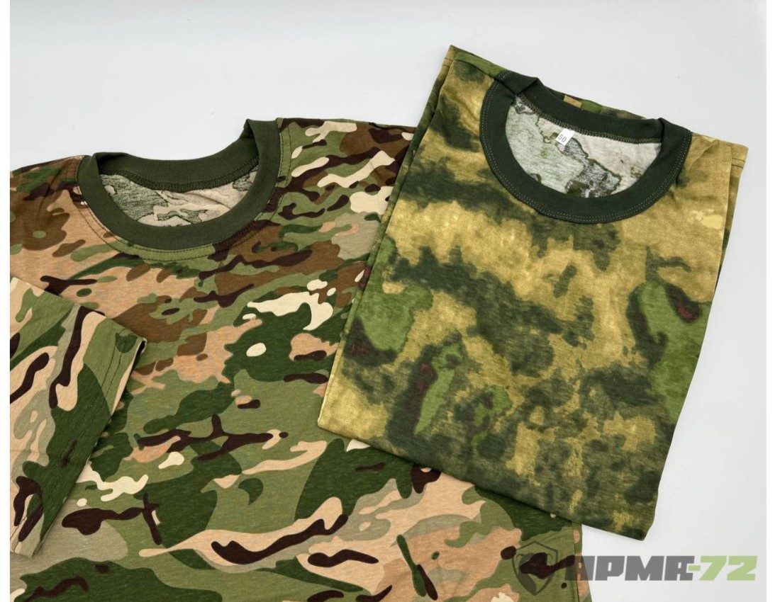 камуфляжная футболка