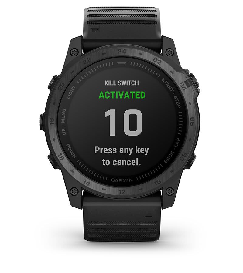 Умные часы Garmin Tactix 7 Standard с черным ремешком: АВАРИЙНОЕ УДАЛЕНИЕ ДАННЫХ