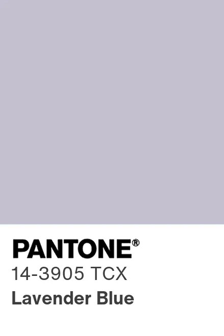 PANTONE 14-3905 Lavender Blue — Лавандовый синий