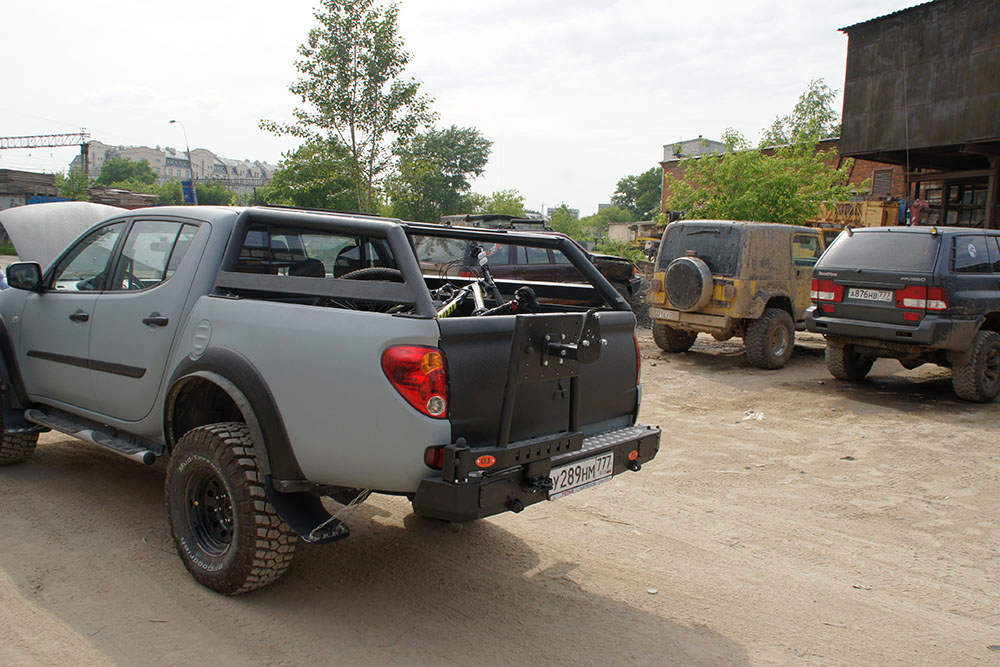 Лифт-комплект РИФ Mitsubishi L200 2005-2014 жесткий