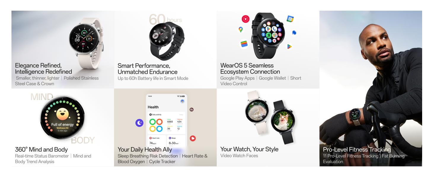 купить Умные часы OnePlus Watch 3 43 мм купить Умные часы OnePlus Watch 3 43 мм 