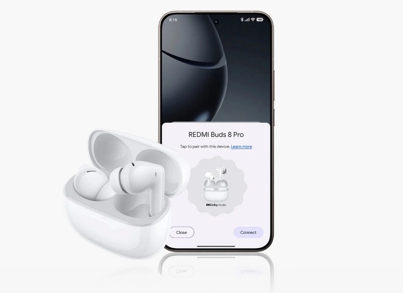 Беспроводные наушники Xiaomi Redmi Buds 8 Pro (M2535E1) (BHR08GMGL)-описание-18 Google Fast Pair REDMI Buds 8 Pro
