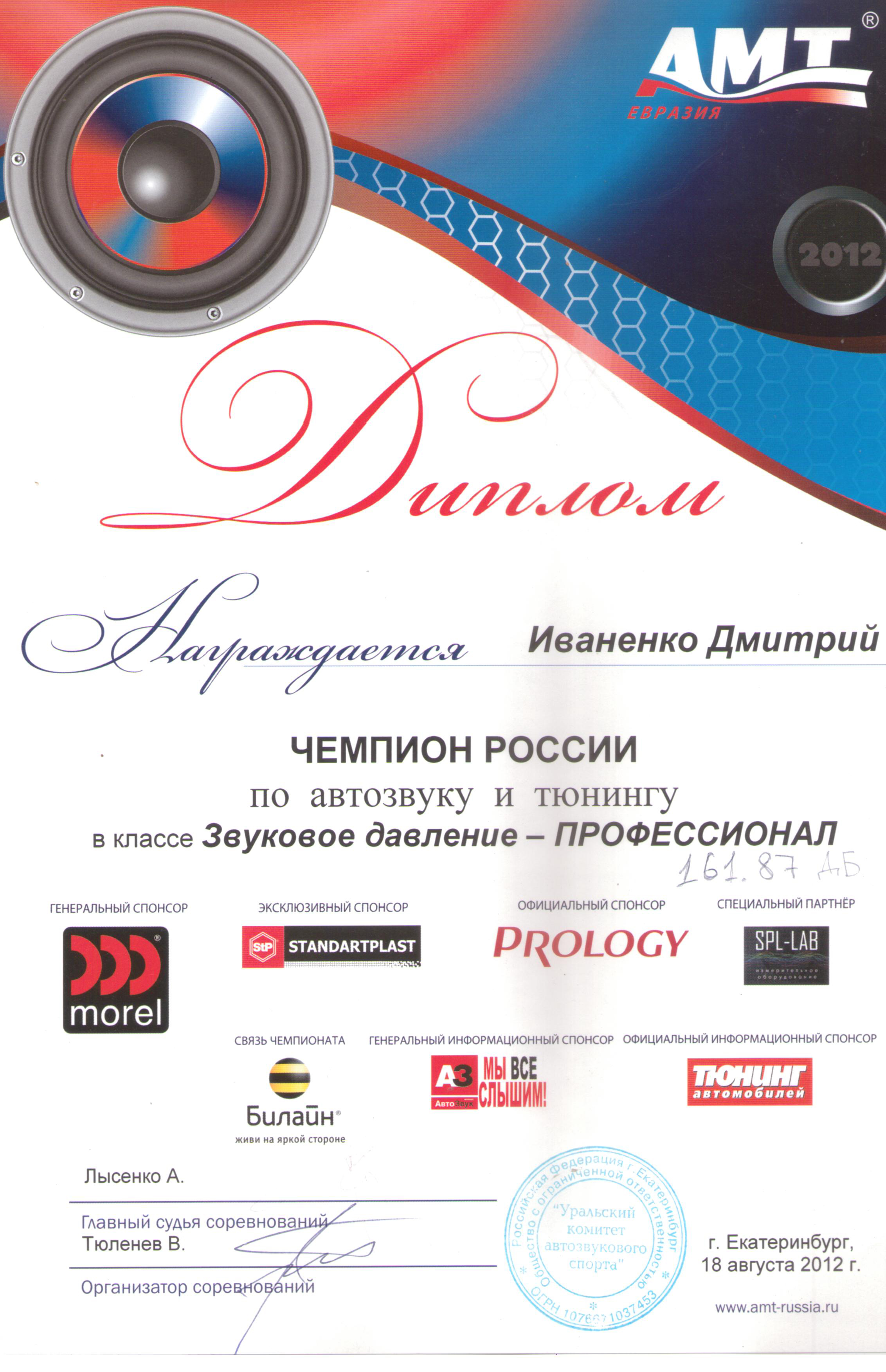 Чемпион России АМТ Екатеринбург 2012 001