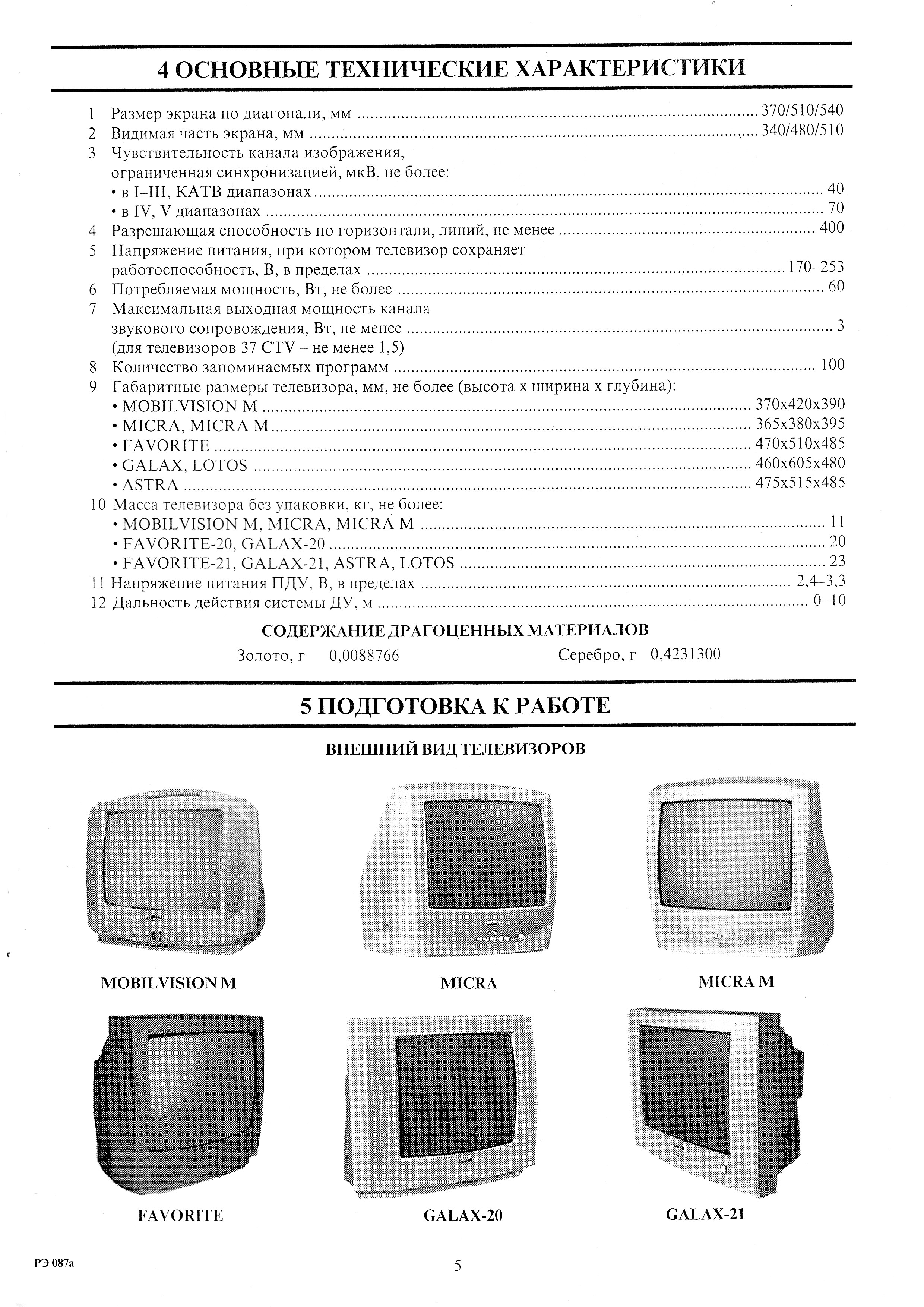 Схема телевизора витязь 37тц 501