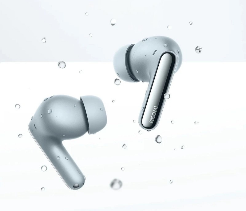 Беспроводные наушники Xiaomi Redmi Buds 8 Pro (M2535E1) (BHR08GMGL)-описание-21 Защита IP54 REDMI Buds 8 Pro