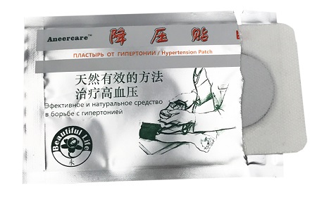 Пластырь для борьбы с гипертонией_Hypertension Patch Bang De LI 