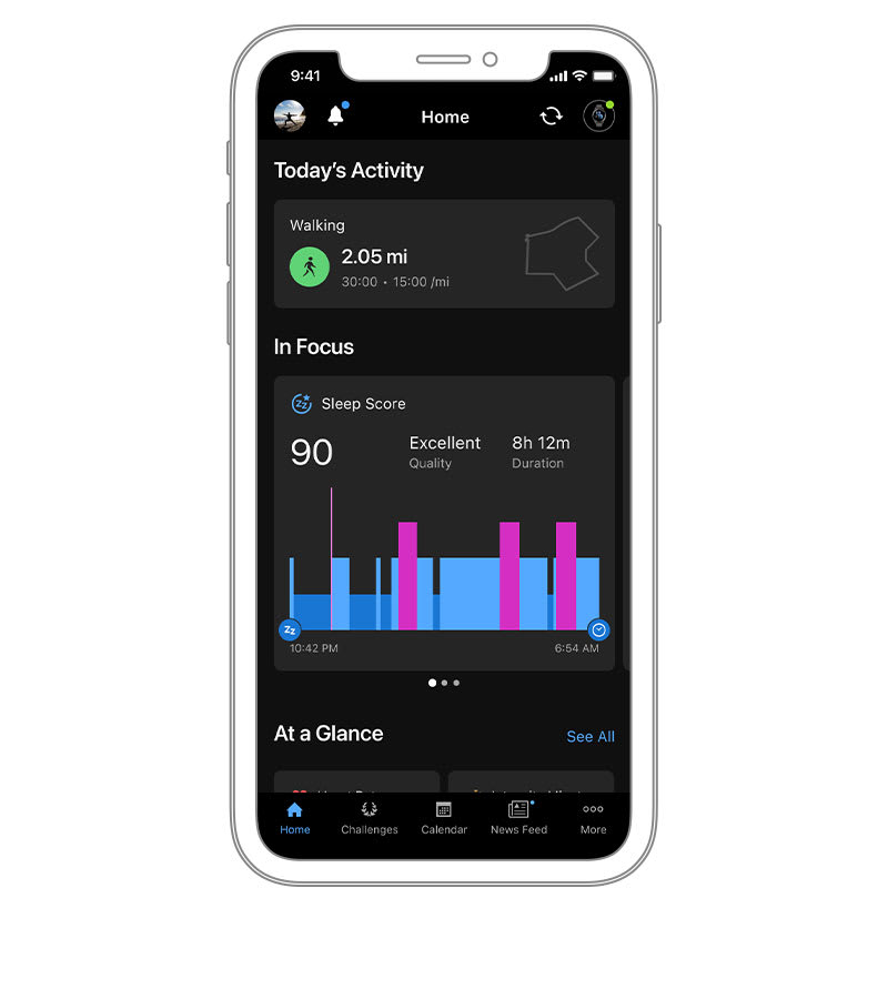 СИНХРОНИЗАЦИЯ С GARMIN CONNECT