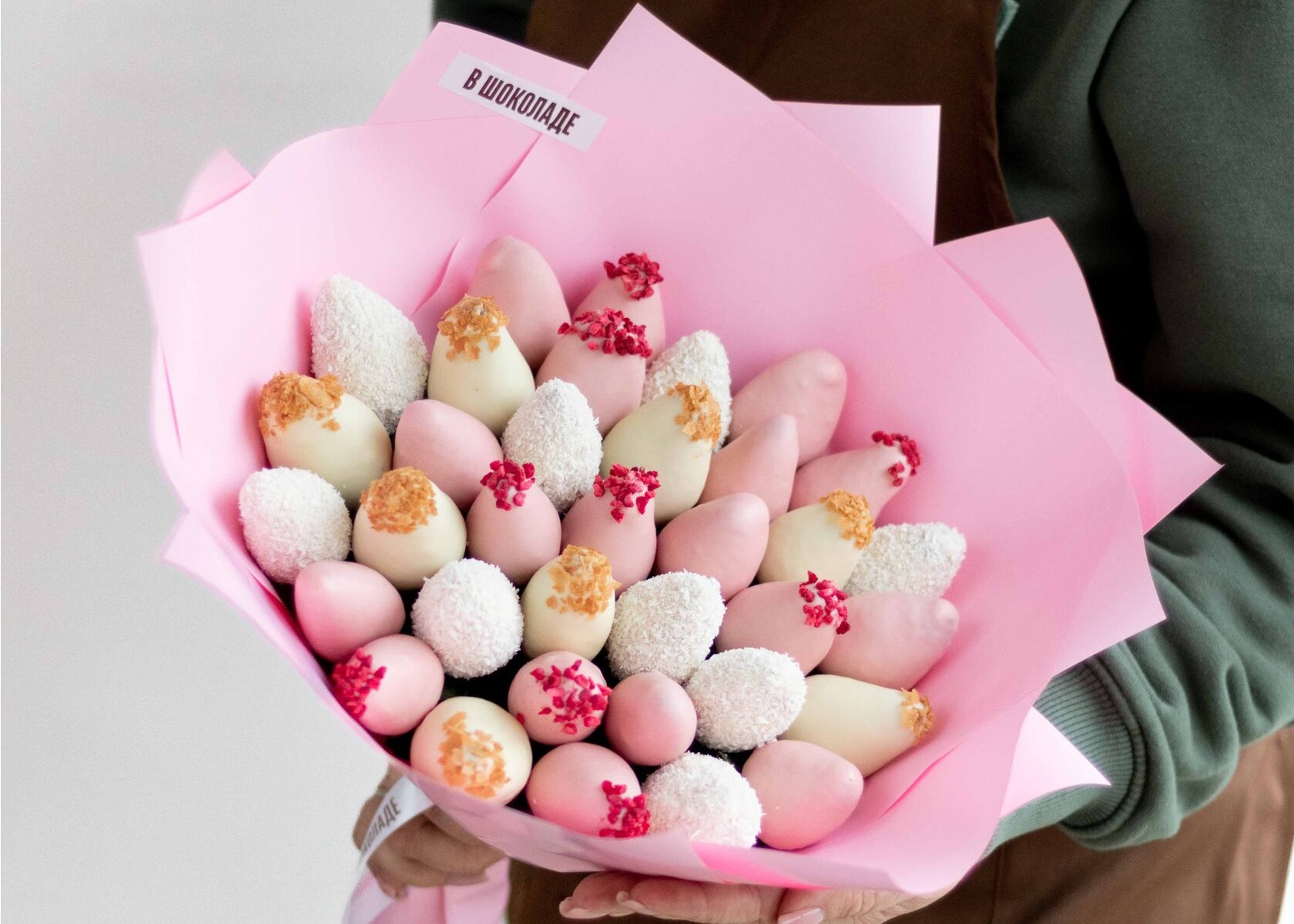  Букеты из клубники