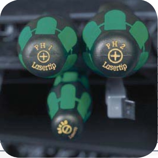 Набор отверток WERA Kraftform Classic Plus серия 300 + подставка 105650