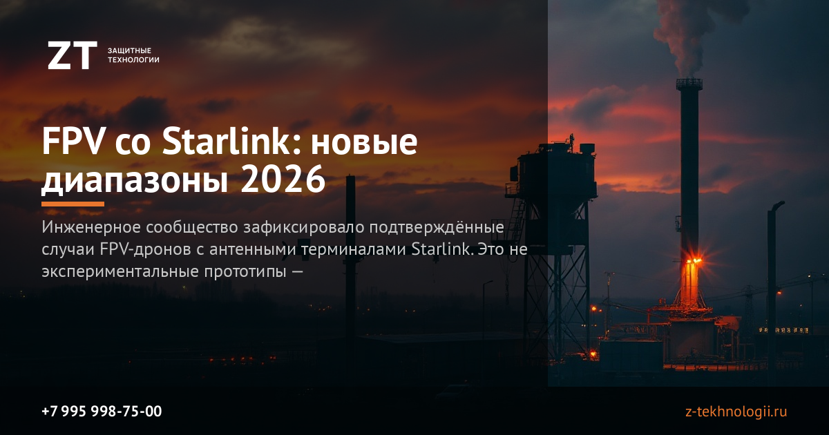 FPV со Starlink: новые диапазоны 2026 FPV со Starlink: новые диапазоны 2026
