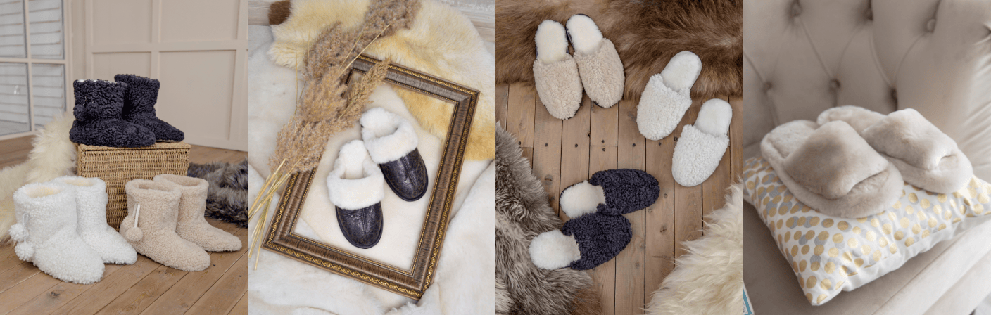 sheepskin slippers