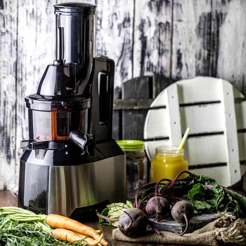 Шнековая соковыжималка King Mix GP-30S серебристая