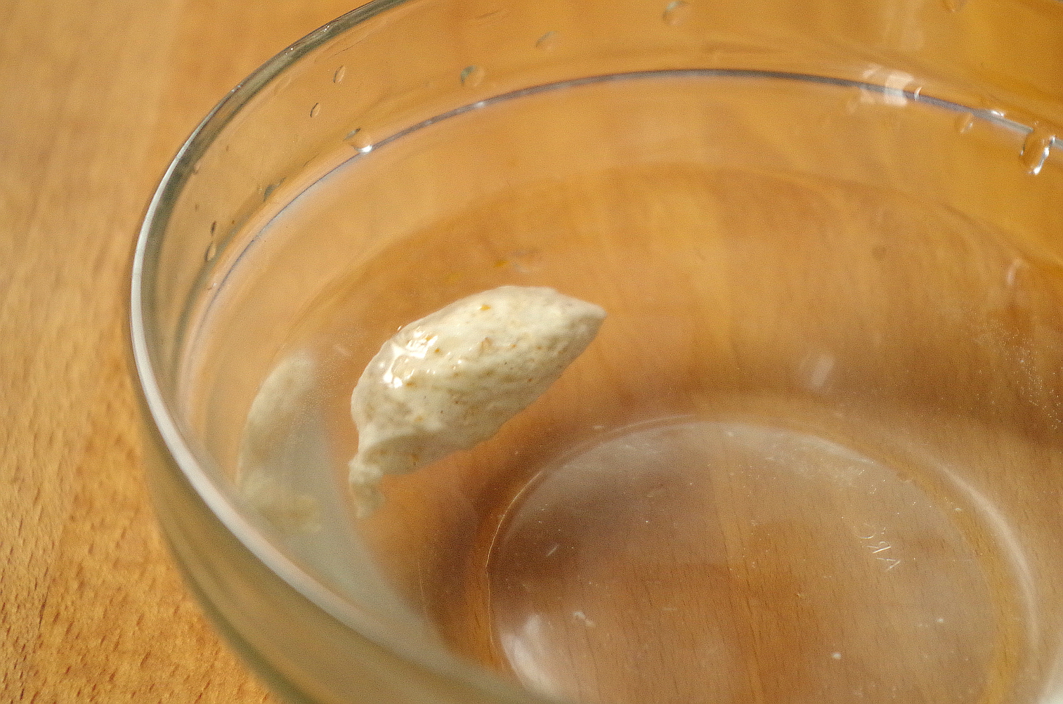 Метод поплавка: закваска держится на плаву