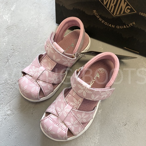 Сандалии Viking Vilde Print Light Pink купить в интернет-магазине Viking-boots